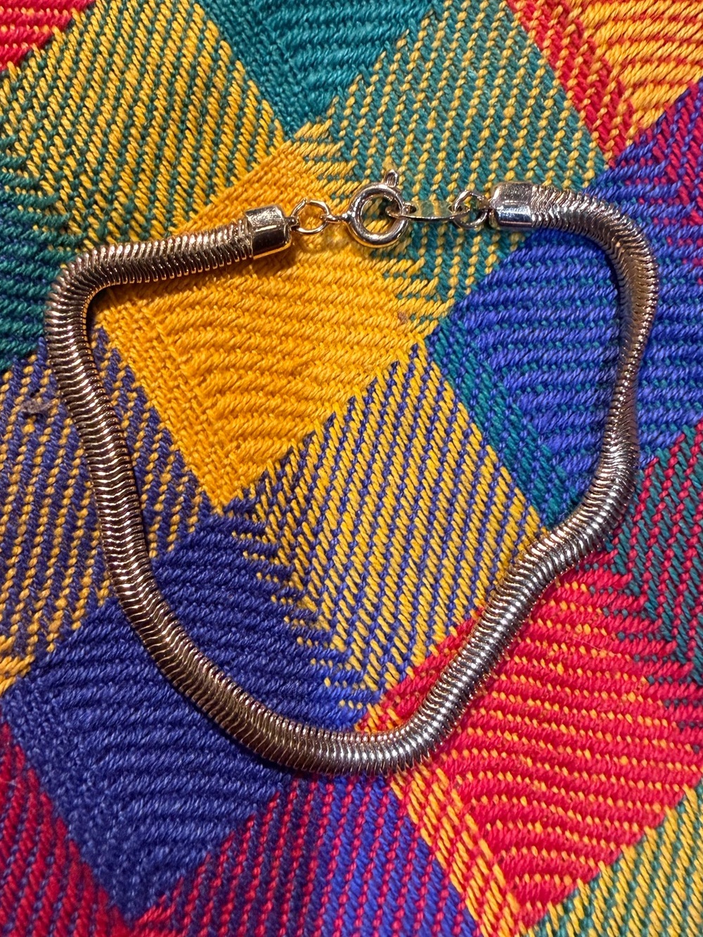 Vintage Trifari Snake Chain Bracelet